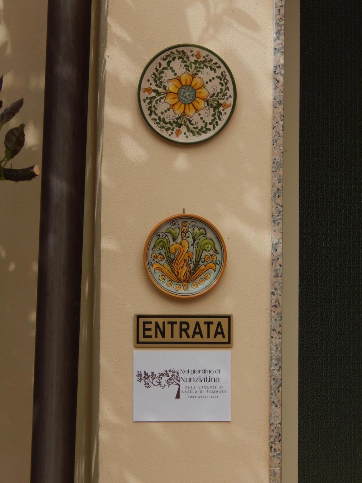 Ferienwohnung Nel Giardino Di Nunziatina Syrakus Exterior foto
